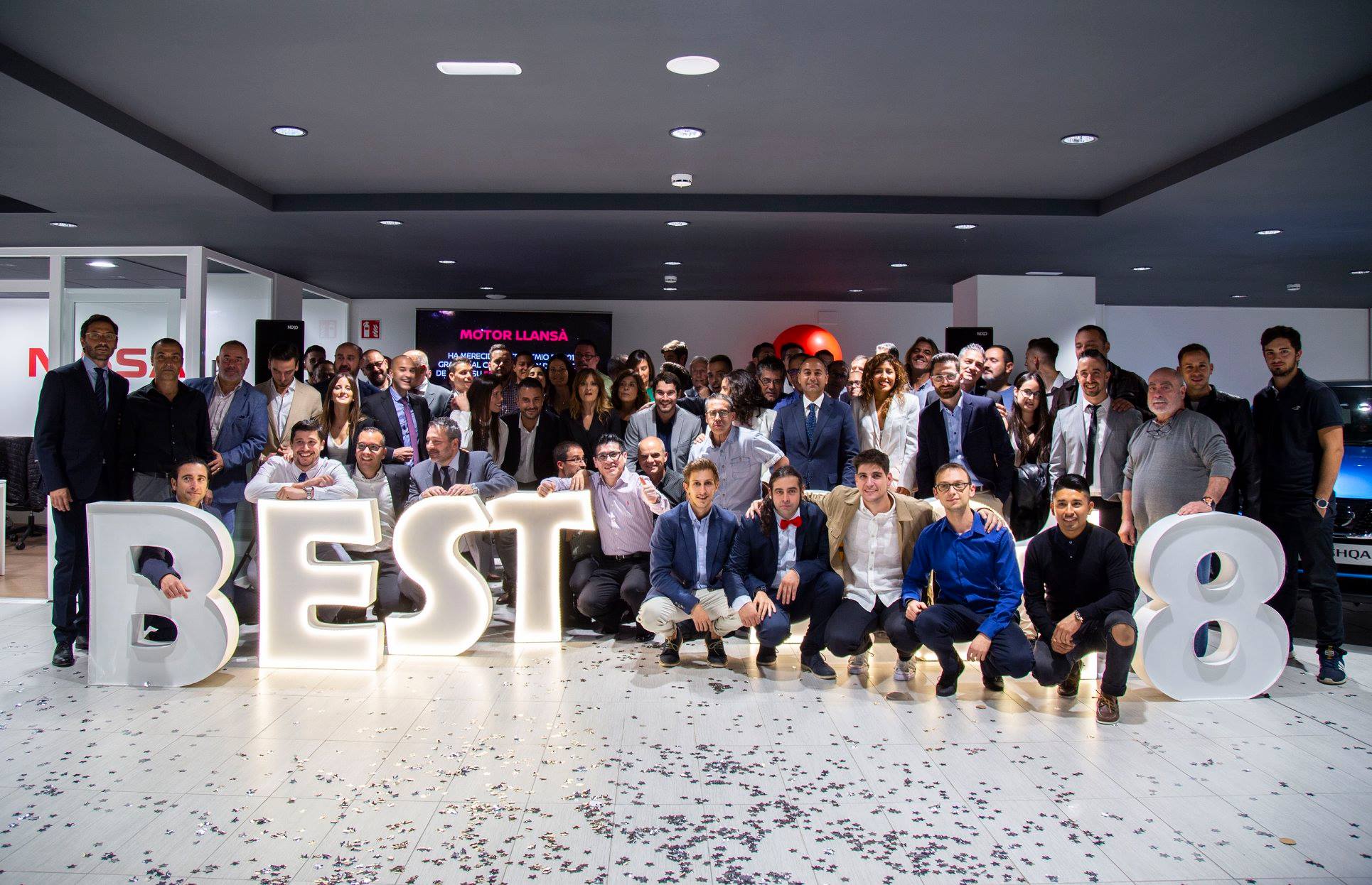 Motor Llansà recibe el Nissan Global Award 2018 como uno de los mejores concesionarios del mundo