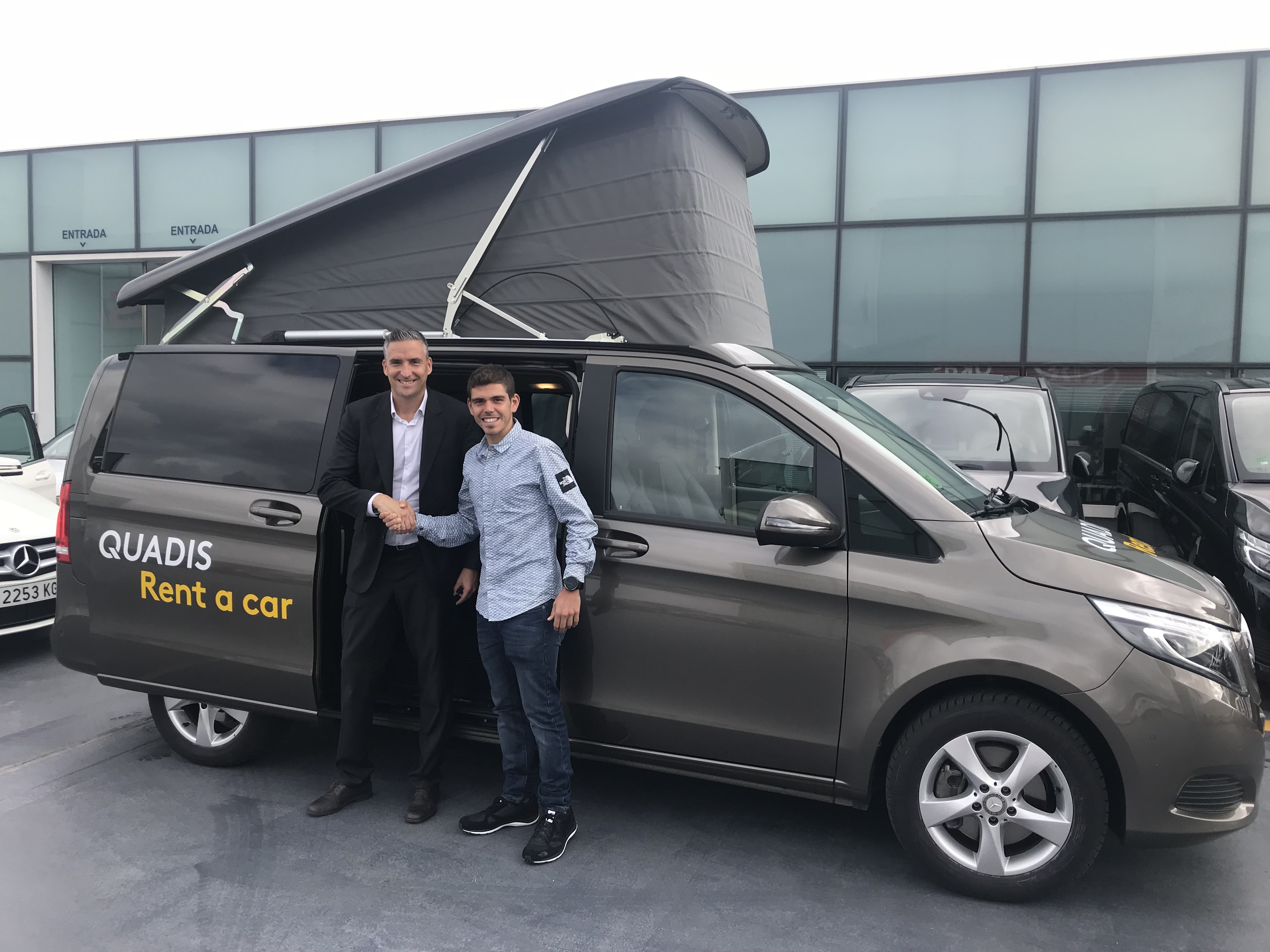 Pau Capell nuevo embajador de Quadis Rent a Car 