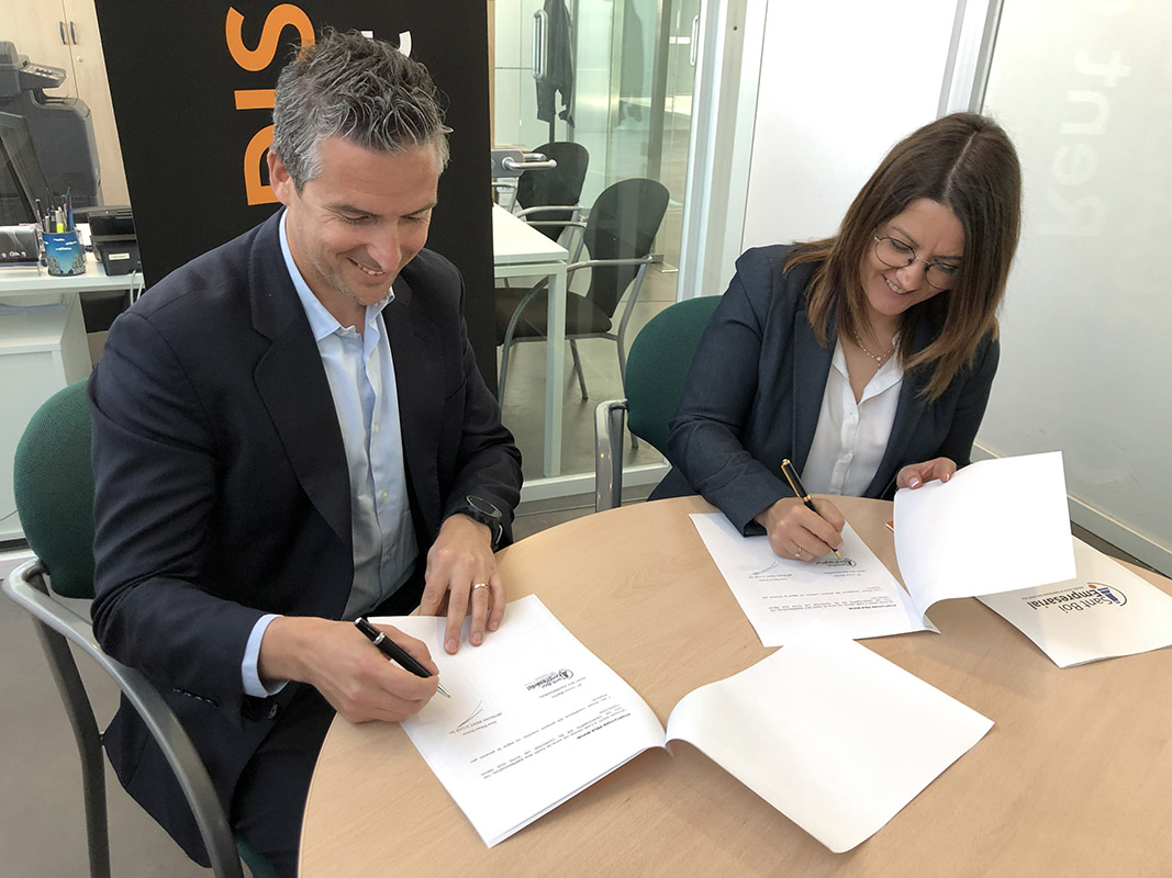 QUADIS Rent a Car firma un acuerdo de colaboración con Sant Boi Empresarial 