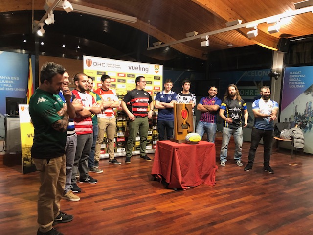 Quadis Empresas y Land Motors en la presentación  de la División de Honor de Rugby Vueling