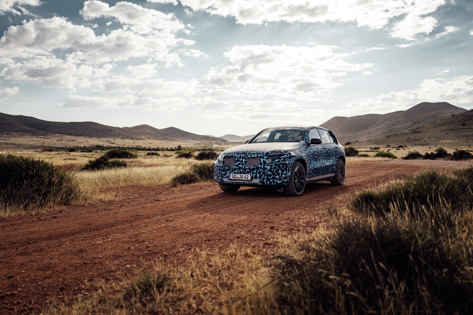 Mercedes EQC pruebas en Almería