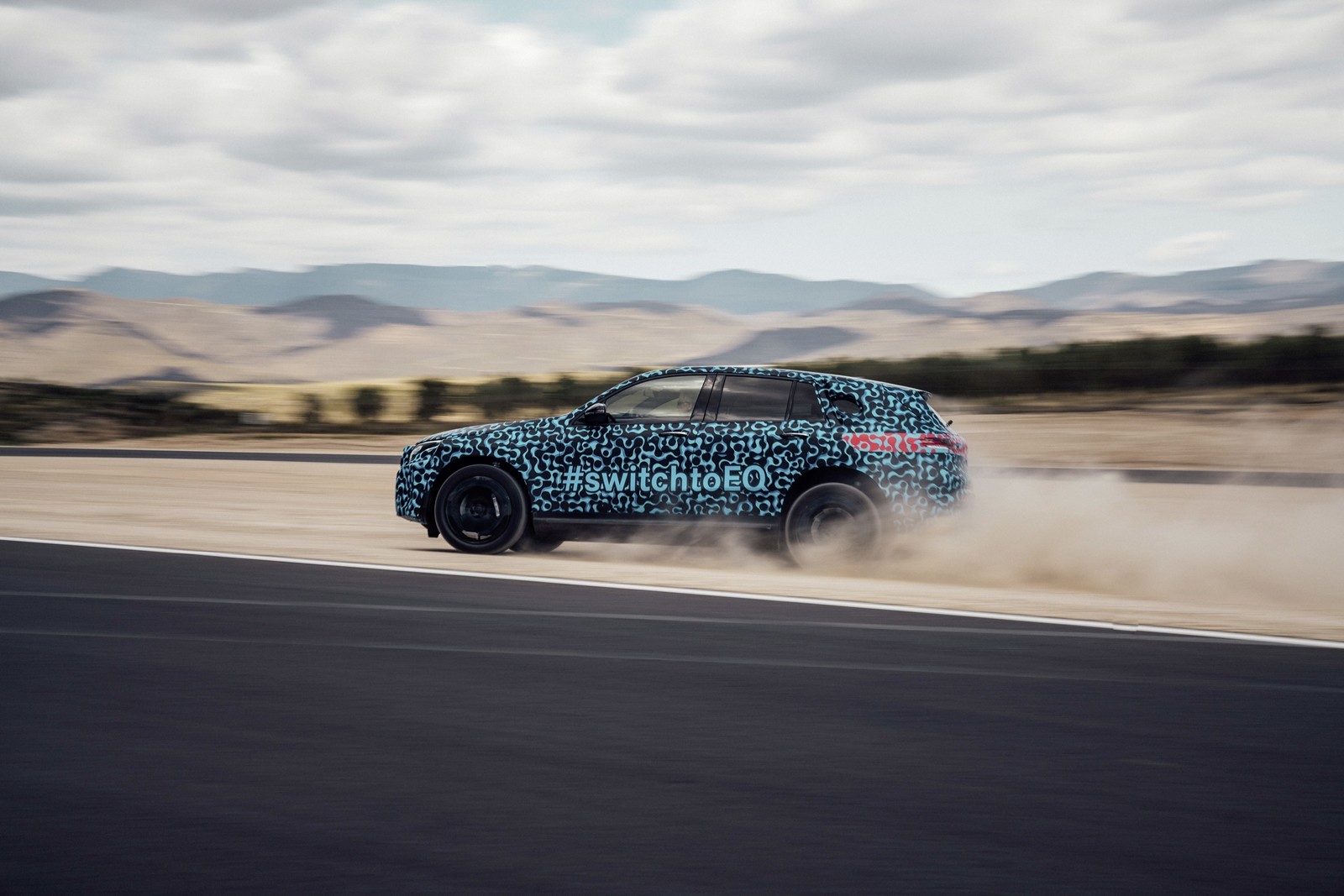 Mercedes EQC pruebas en Almería