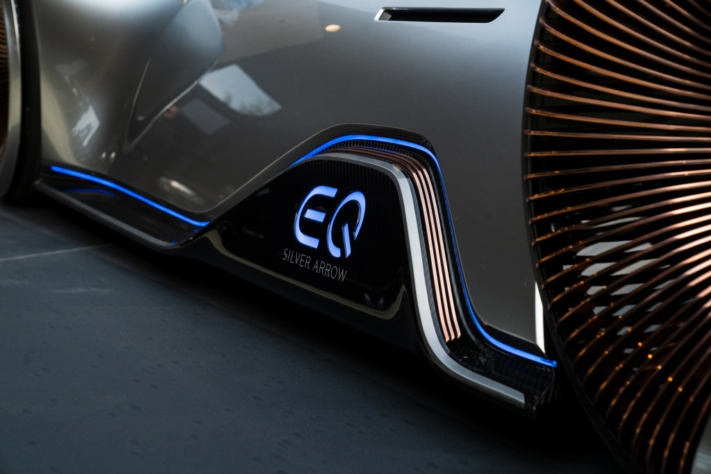 Detalle exterior EQ Silver Arrow 