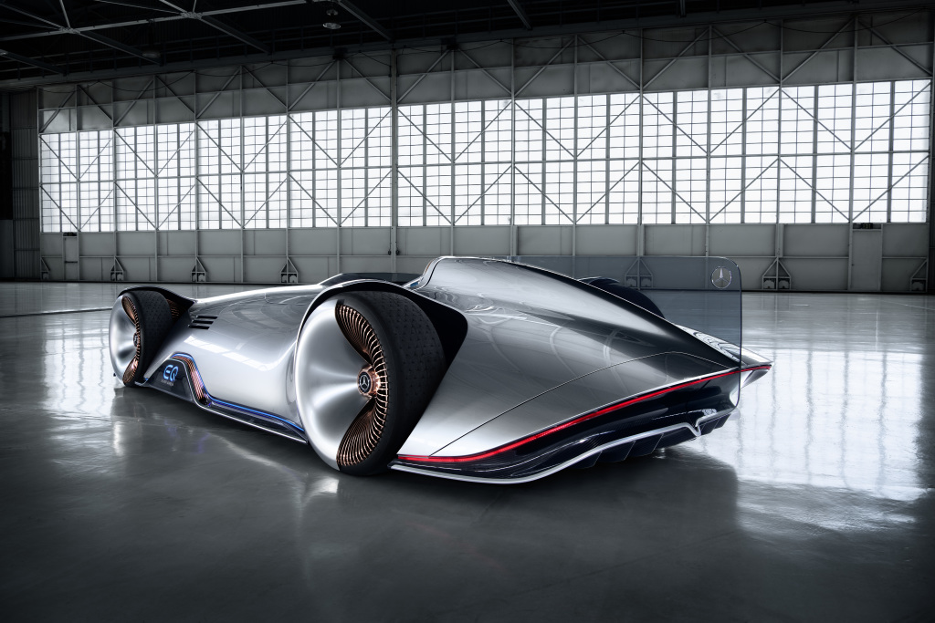 Imagen trasera exterior EQ Silver Arrow 