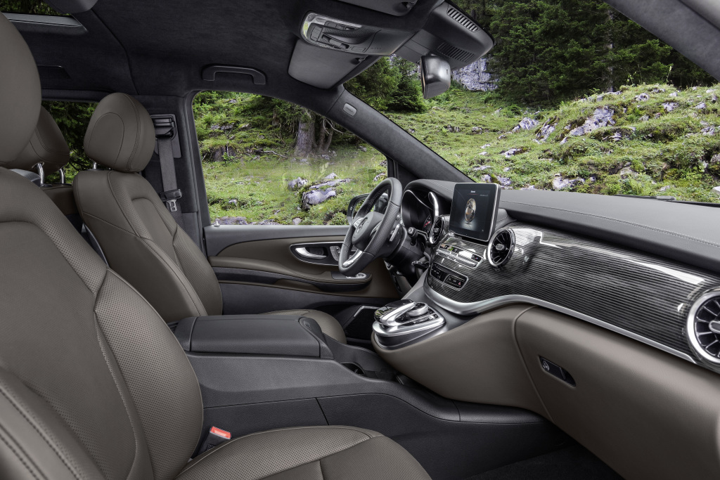 Interior nueva CLase V 2019