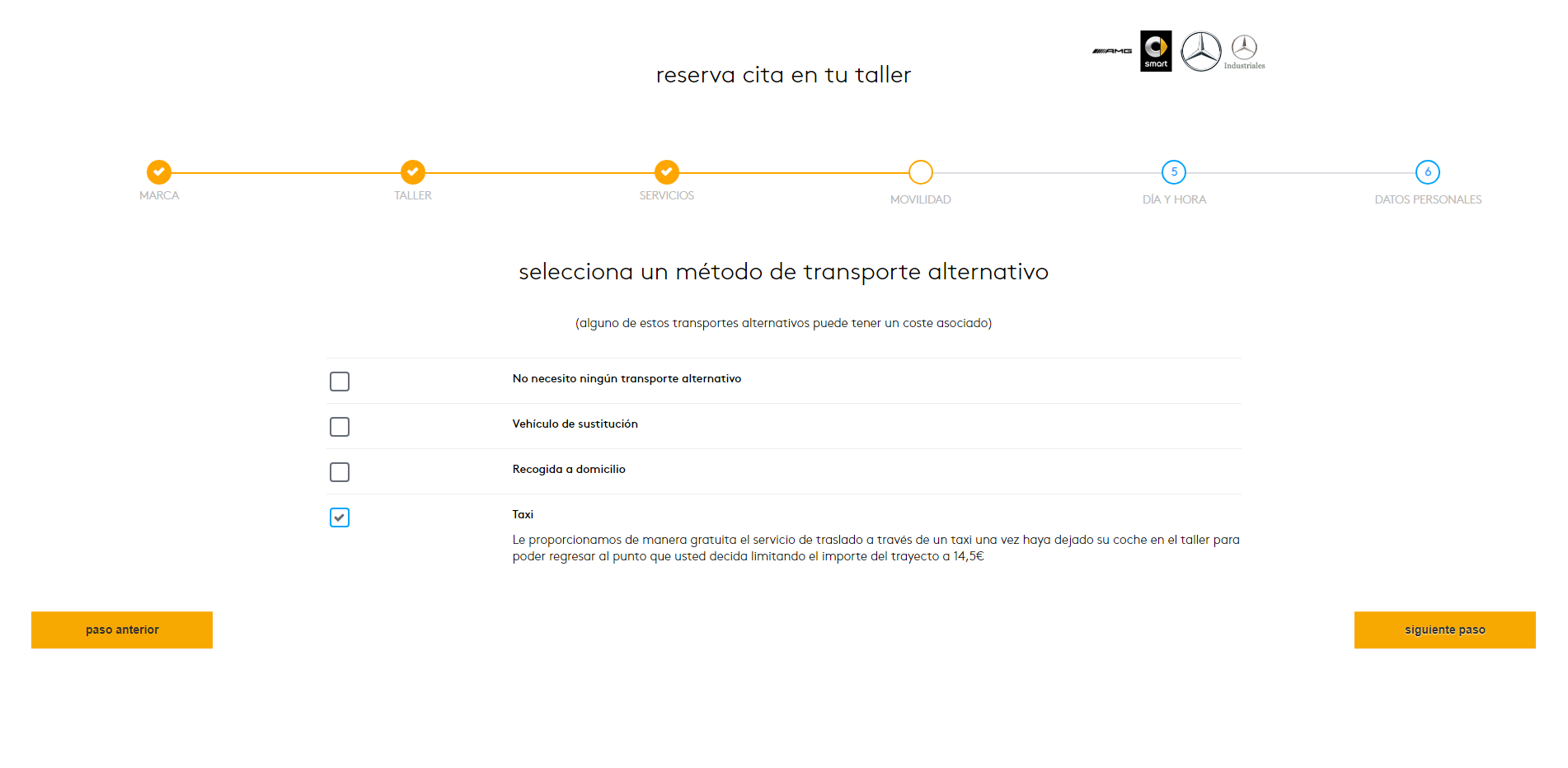 Cita Previa Mercedes Ocasion