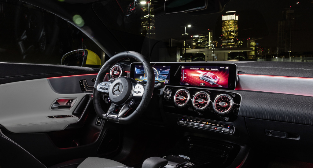 Mercedes AMG A Sedan CLA Interior