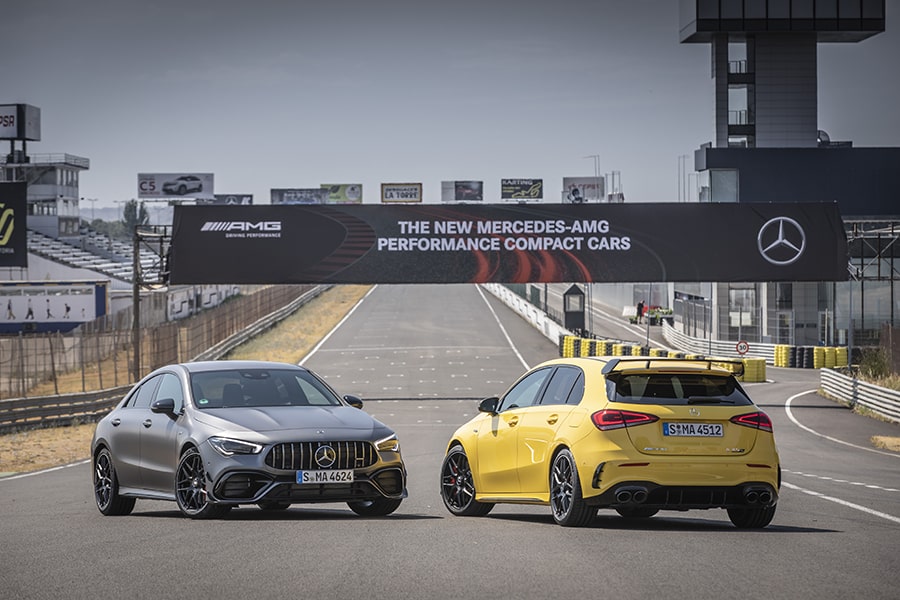 Mercedes AMG A45S y CLA 45S