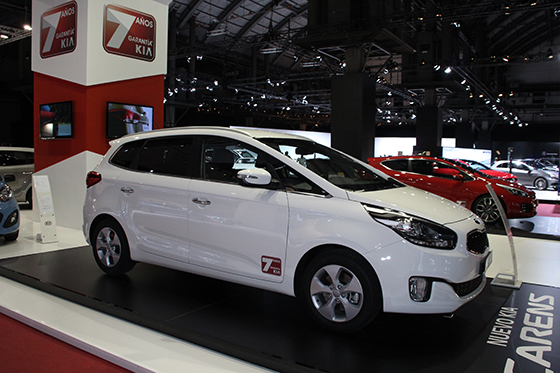 Salon de Barcelona Stand Kia Carens