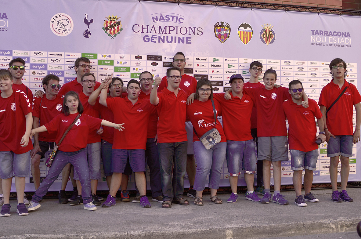 Autolica Tarragona colabora con la Champions Genuine; la Champions de los discapacitados intelectuales