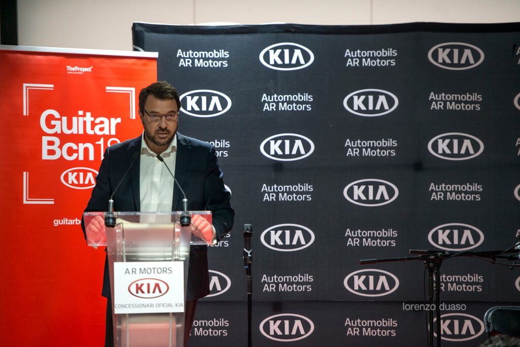 AR Motors es el patrocinador principal del KIA Guitar BCN 2018