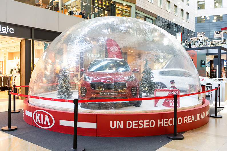 La Navidad llega a Barcelona de la mano de AR Motors y su nuevo KIA Sportage