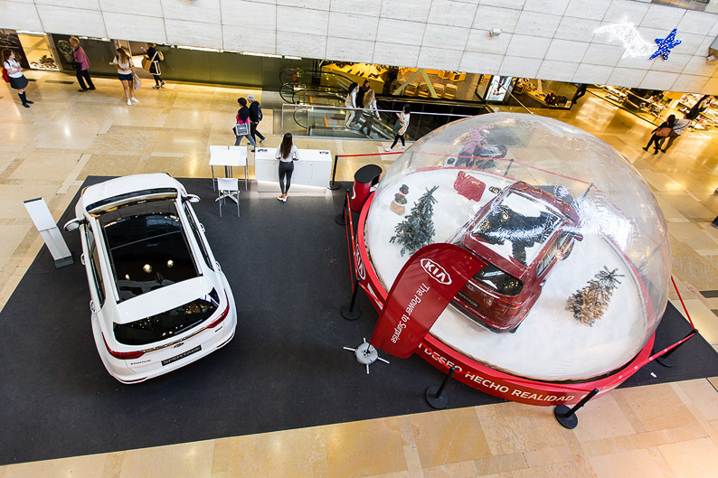 La Navidad llega a Barcelona de la mano de AR Motors y su nuevo KIA Sportage