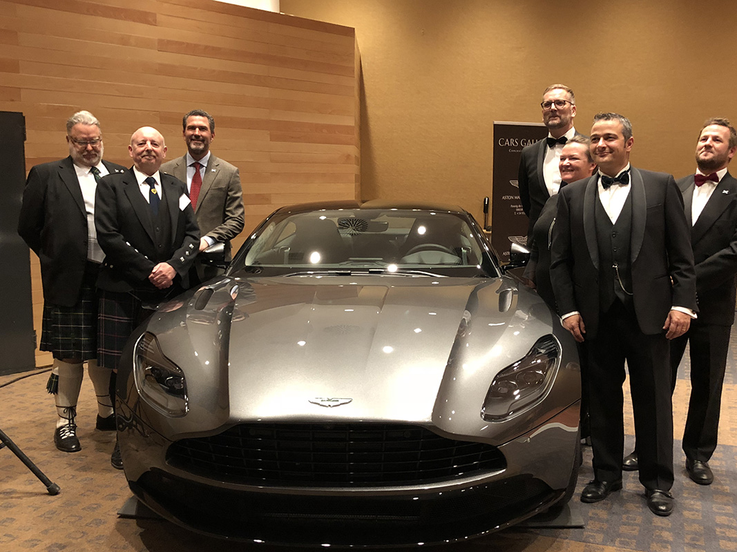 Aston Martin Barcelona y Bristish Chamber celebraron la tradicional Burns' Night