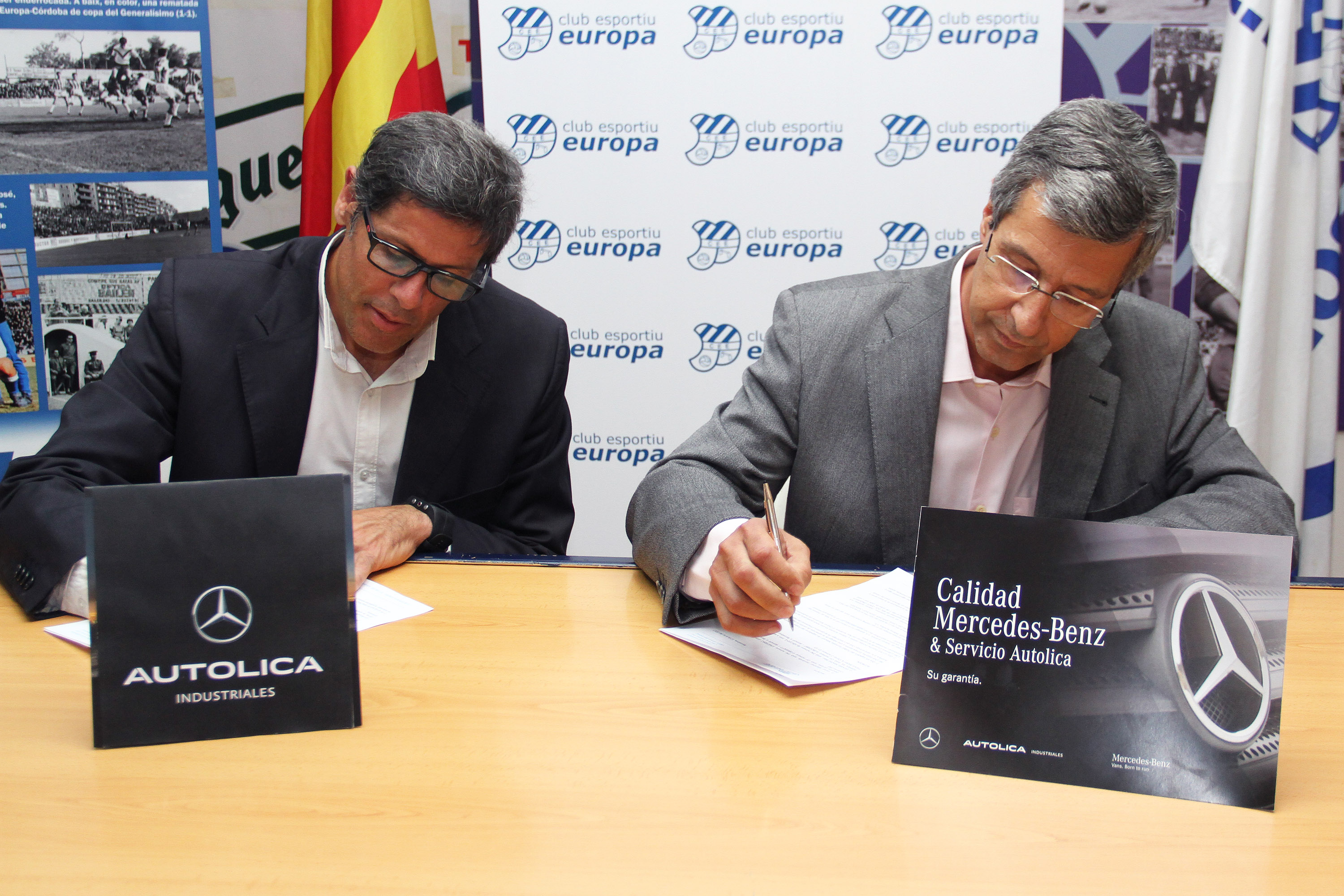 Autolica Industriales firma un acuerdo de patrocinio con el CE Europa