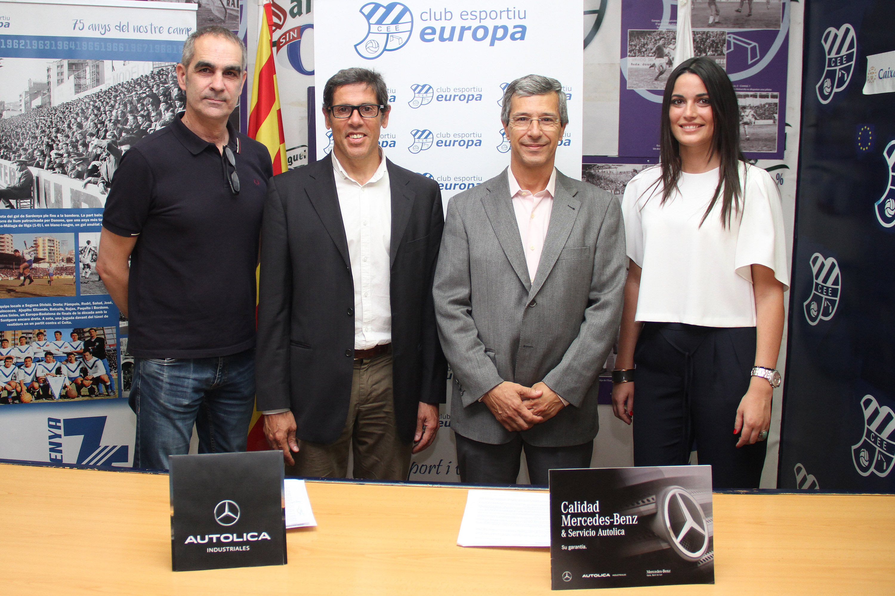 Autolica Industriales firma un acuerdo de patrocinio con el CE Europa