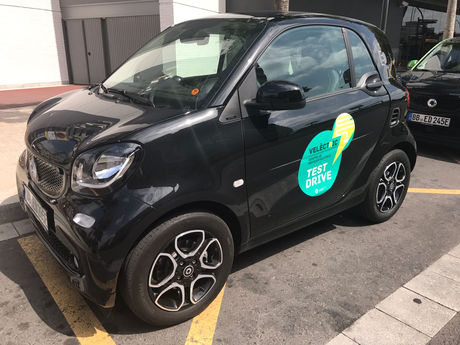 El nuevo smart Electric Drive protagoniza el Velèctric Reus 2017