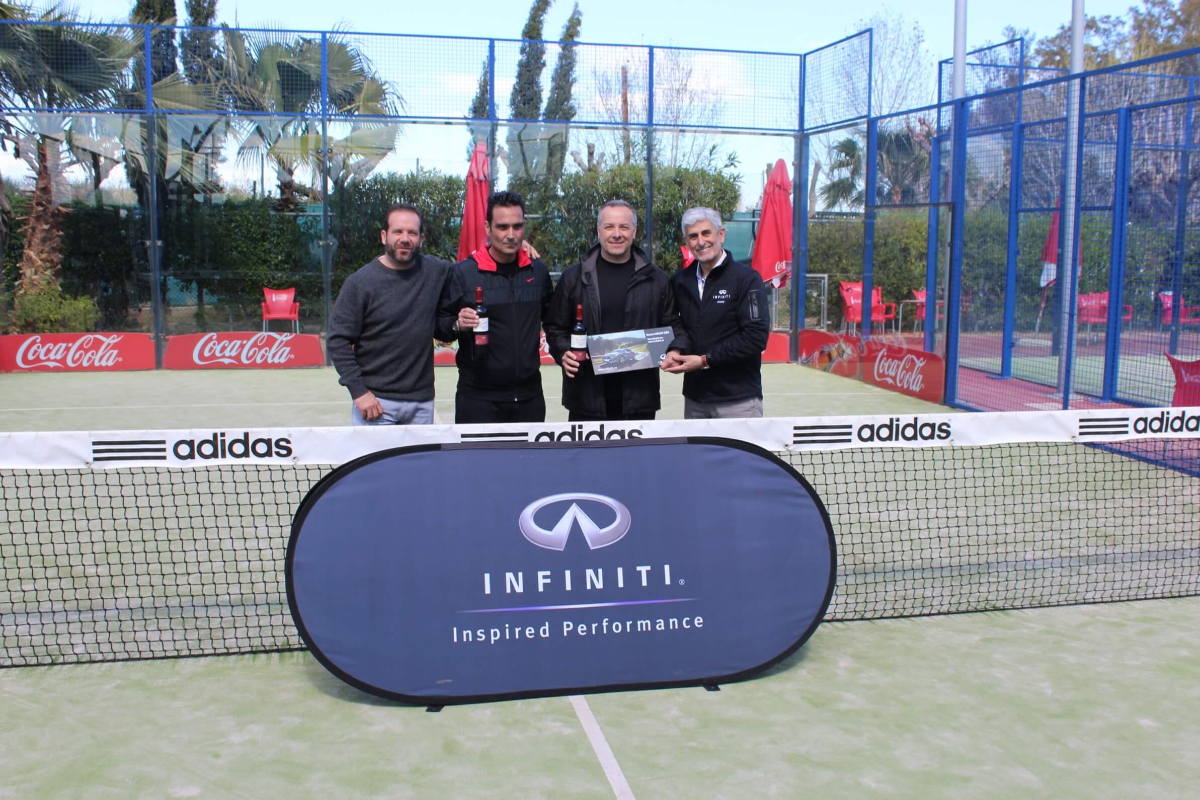 Infiniti Valencia organizó un exitoso torneo de pádel