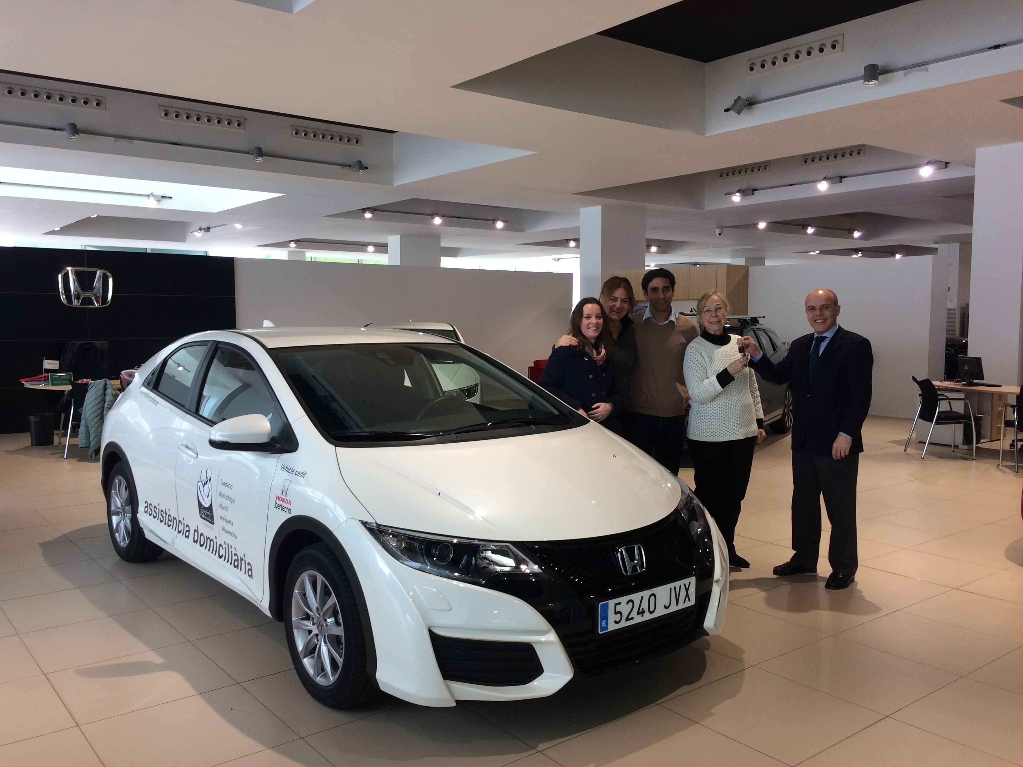 Honda e Ibertecno colaboran con Fundación de Oncología Infantil Enriqueta Villavecchia