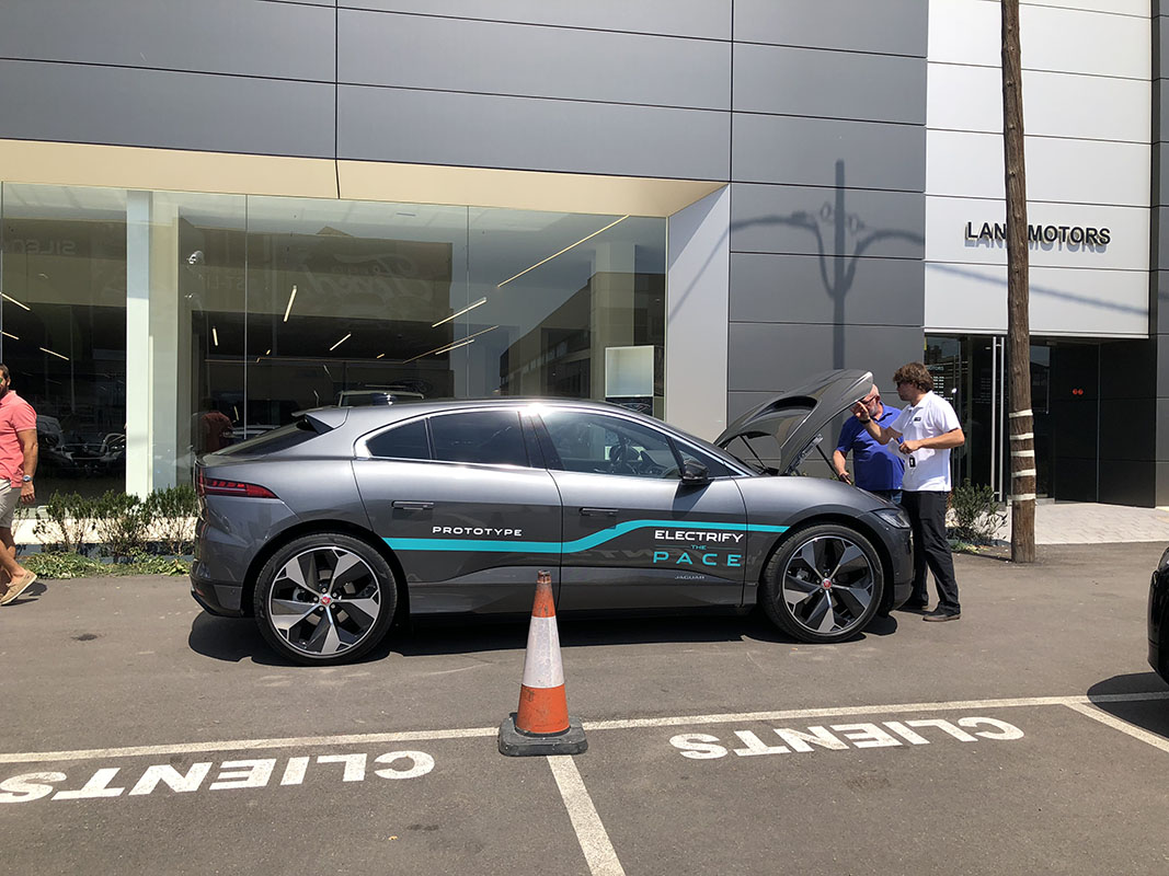 Land Motors y  Solmóbil realizan más de 150 test drive del nuevo Jaguar I-PACE