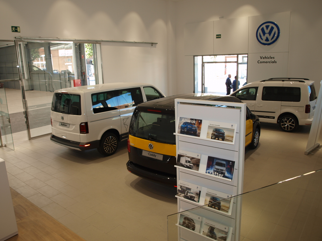 Motorsol Volkswagen Comerciales presenta sus nuevas instalaciones en su centro de Barcelona 