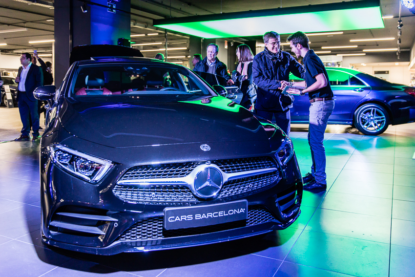Presentación del nuevo Mercedes-Benz CLS a Cars Barcelona