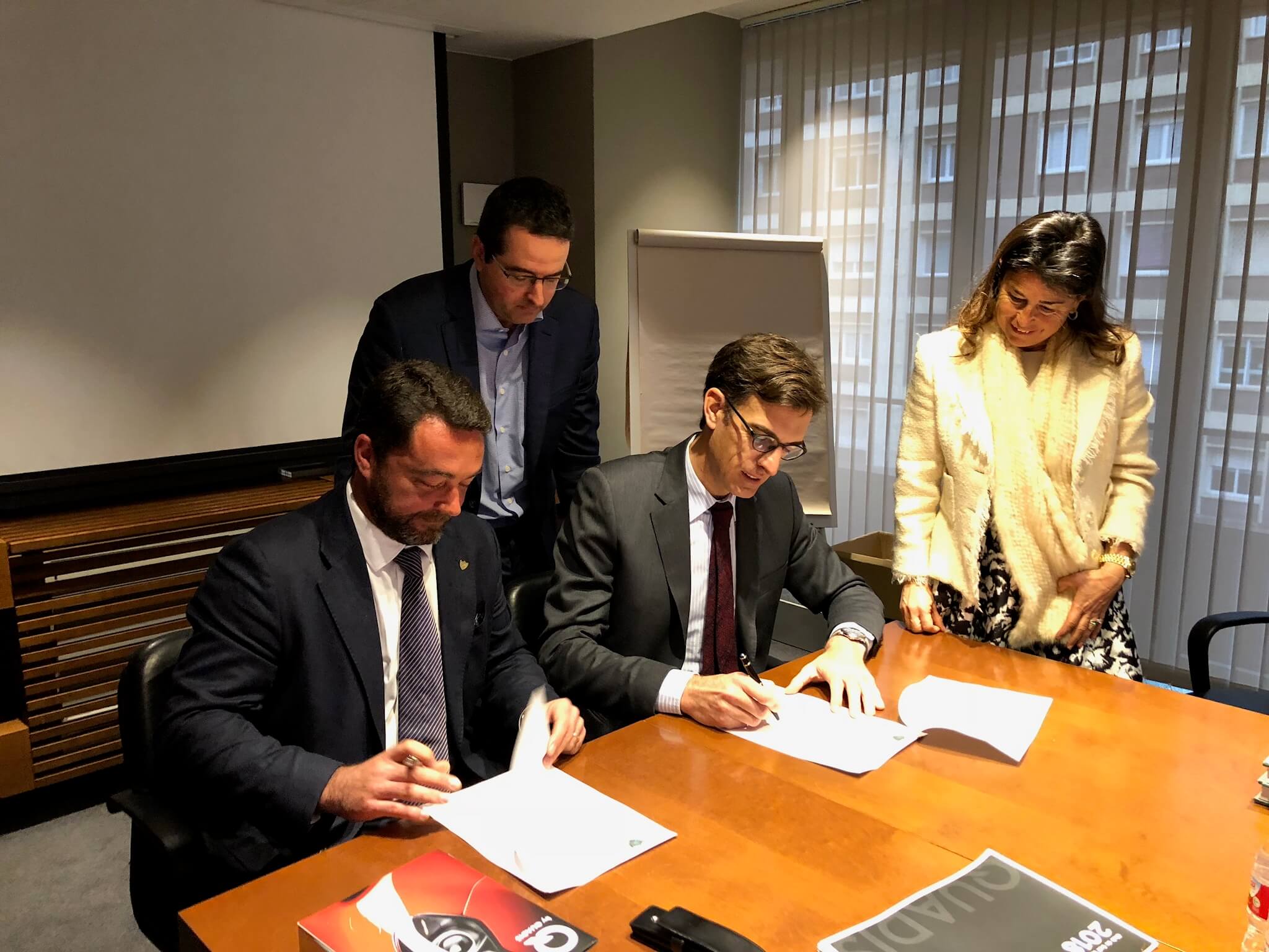 QUADIS firma un acuerdo de colaboración con Club de Golf Sant Cugat 