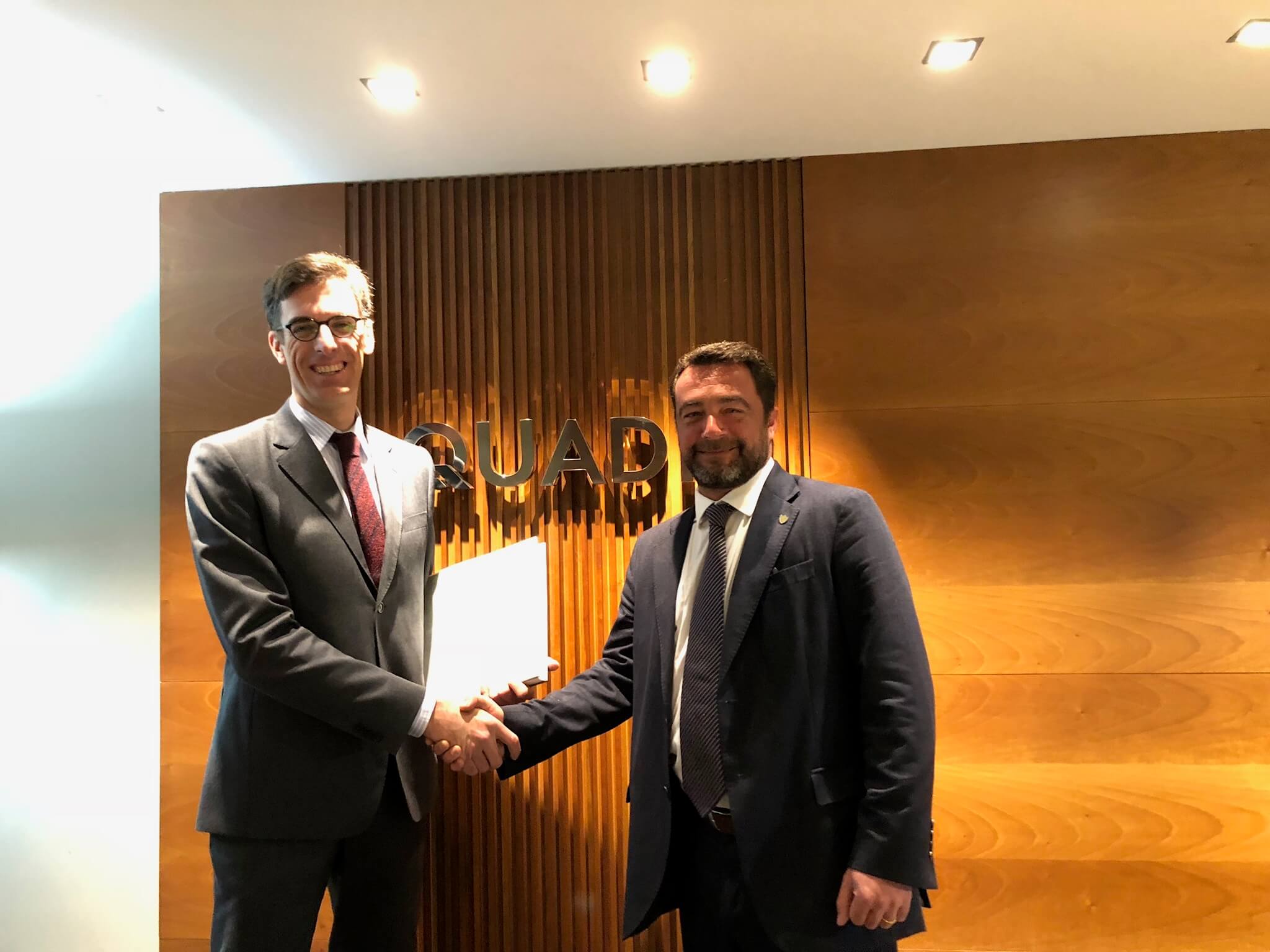 QUADIS firma un acuerdo de colaboración con Club de Golf Sant Cugat 