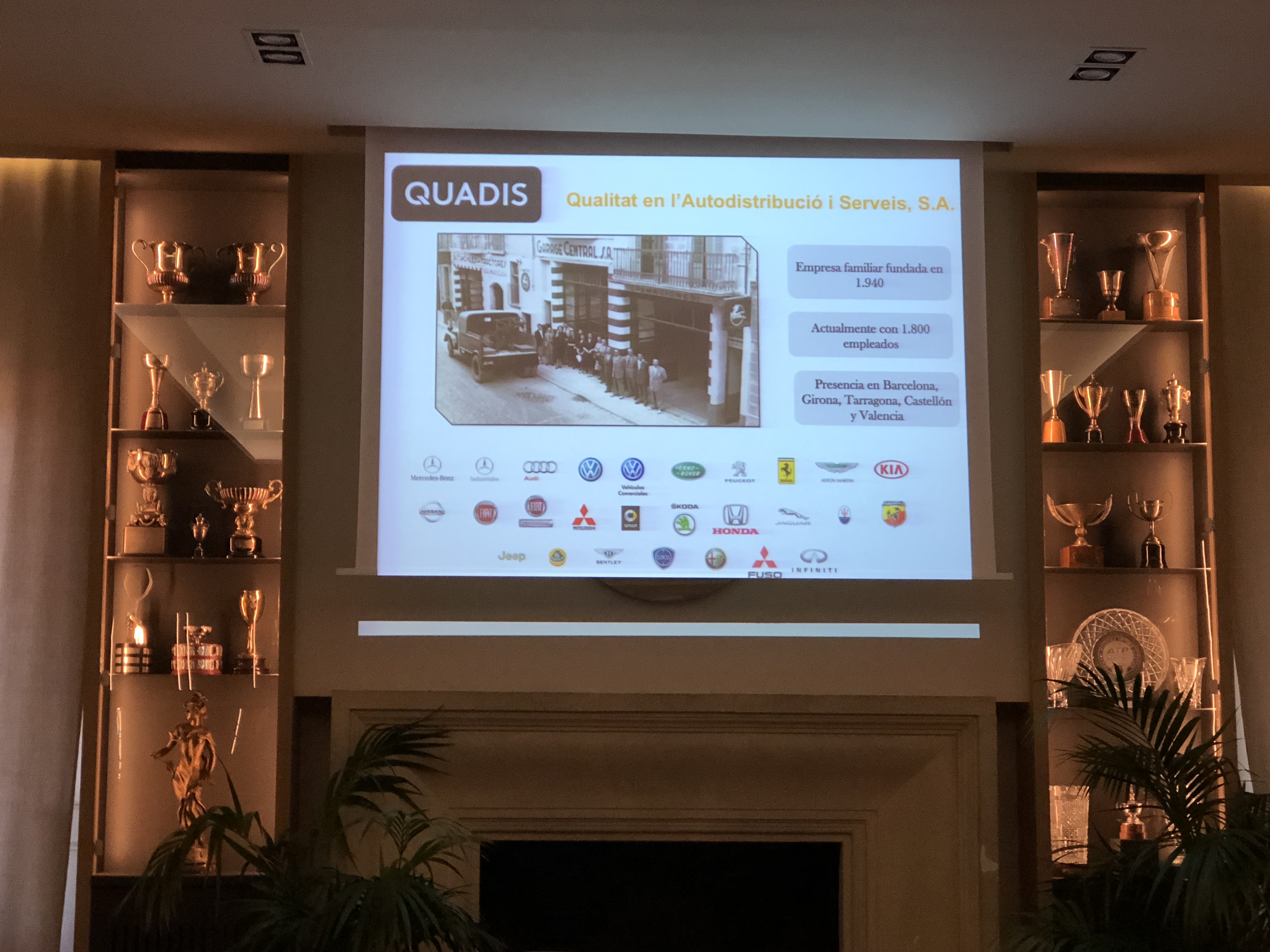 Quadis Empresas se presenta en sociedad en el RCTB 1899