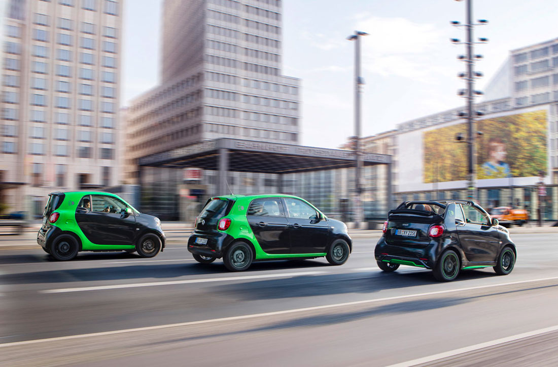 El nuevo smart Electric Drive protagoniza el Velèctric Reus 2017