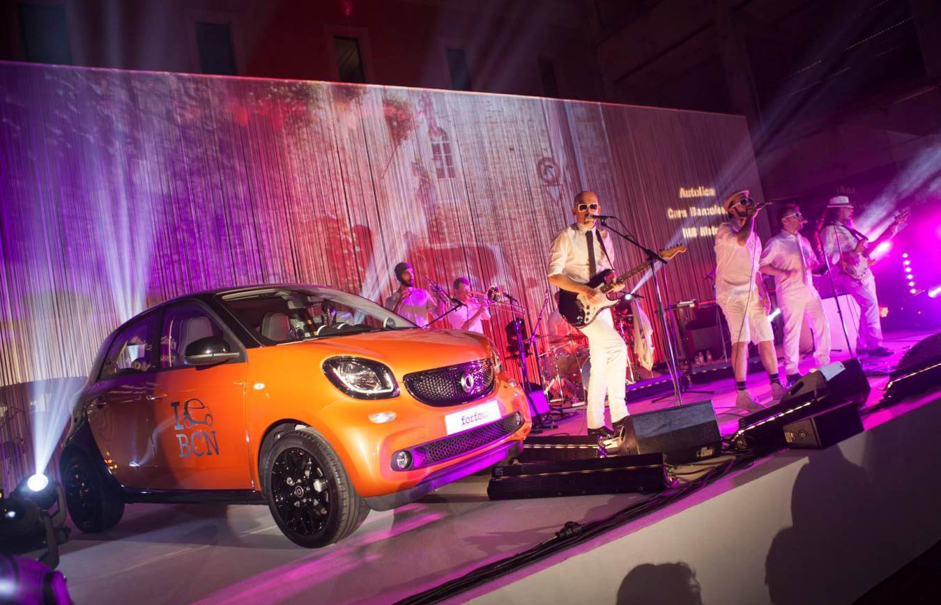 Autolica, Cars Barcelona y MB Motors presentan los nuevos smart fortwo y forfour