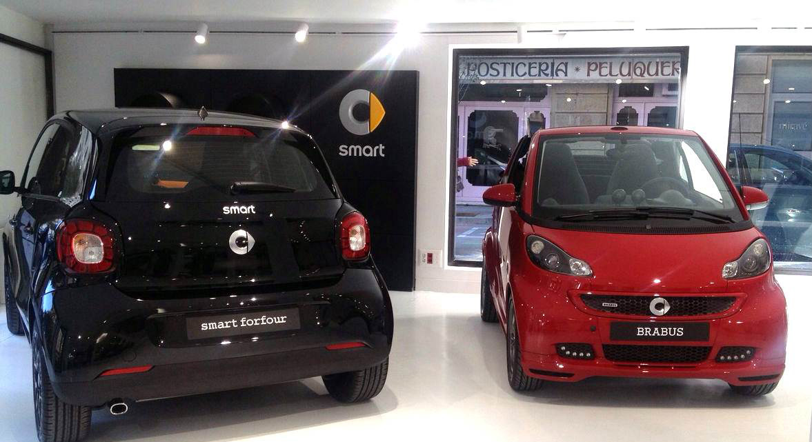 Cars Barcelona abre la primera tienda exclusiva Smart en Barcelona