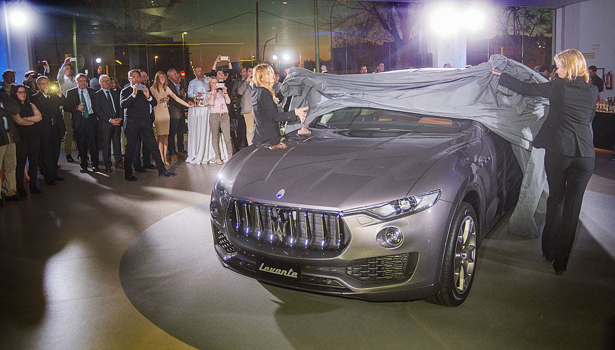 Maserati Levante Presentación en Cars Gallery