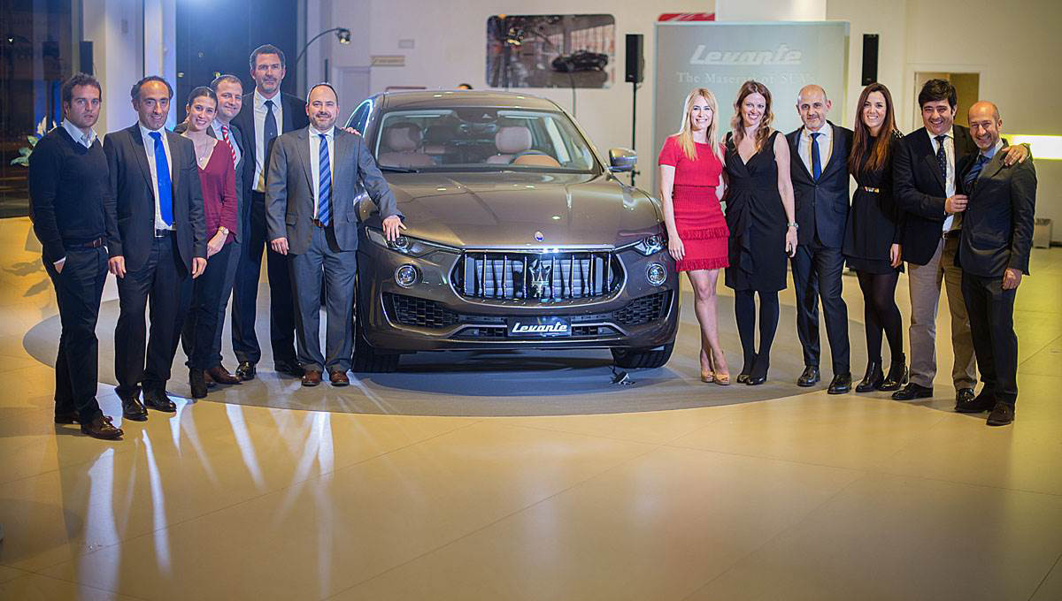 Maserati Levante Presentación en Cars Gallery