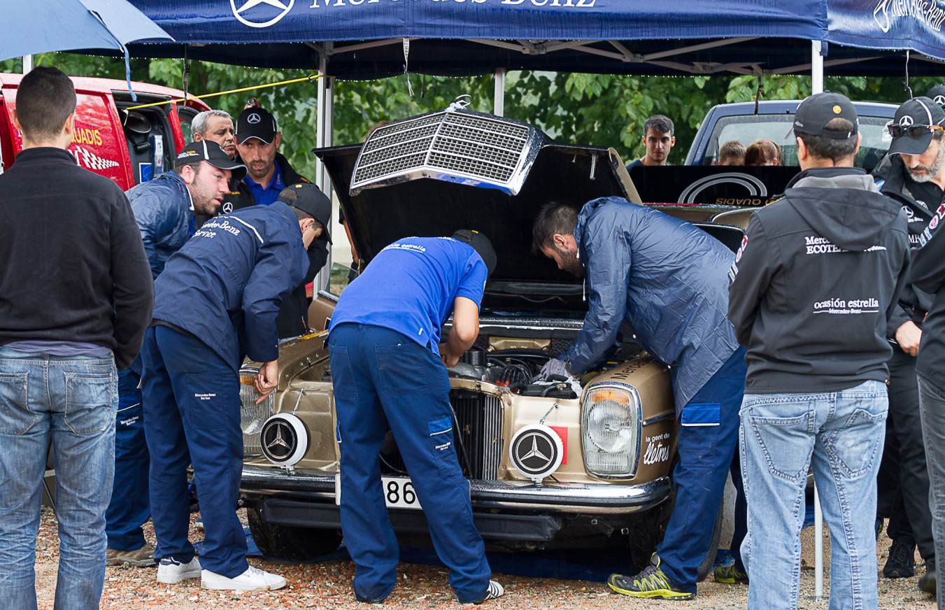 Mercedes 250 CE del Mercedes QUADIS ClassicTeam