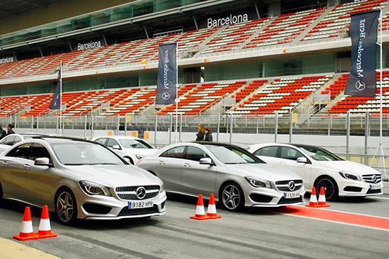 Evento Mercedes-Benz en el Circuit de Barcelona-Catalunya