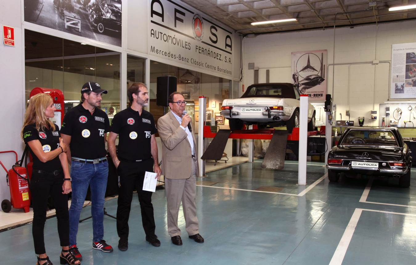 Presentación Mercedes QUADIS ClassicTeam