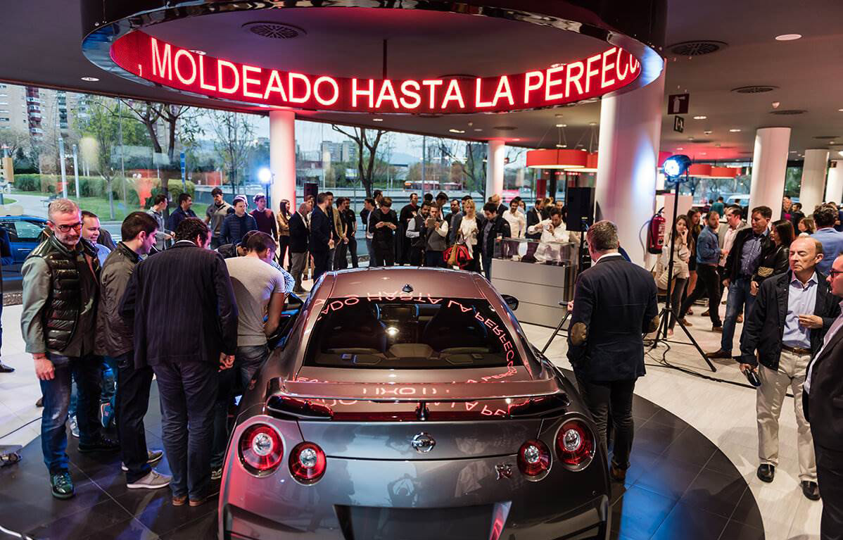 Presentación del nuevo Nissan GT-R a cargo de Motor Llansà