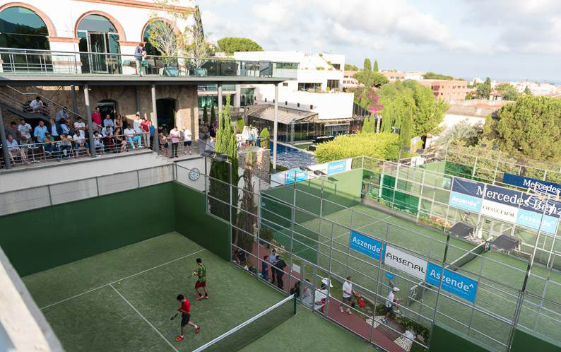 Torneo de Padel en el Club Arsenal Pomaret organizado por Cars Barcelona