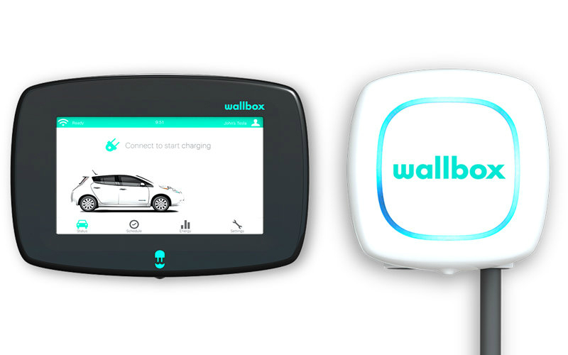 El cargador de vehículos eléctricos del futuro. Wallbox Copper. 