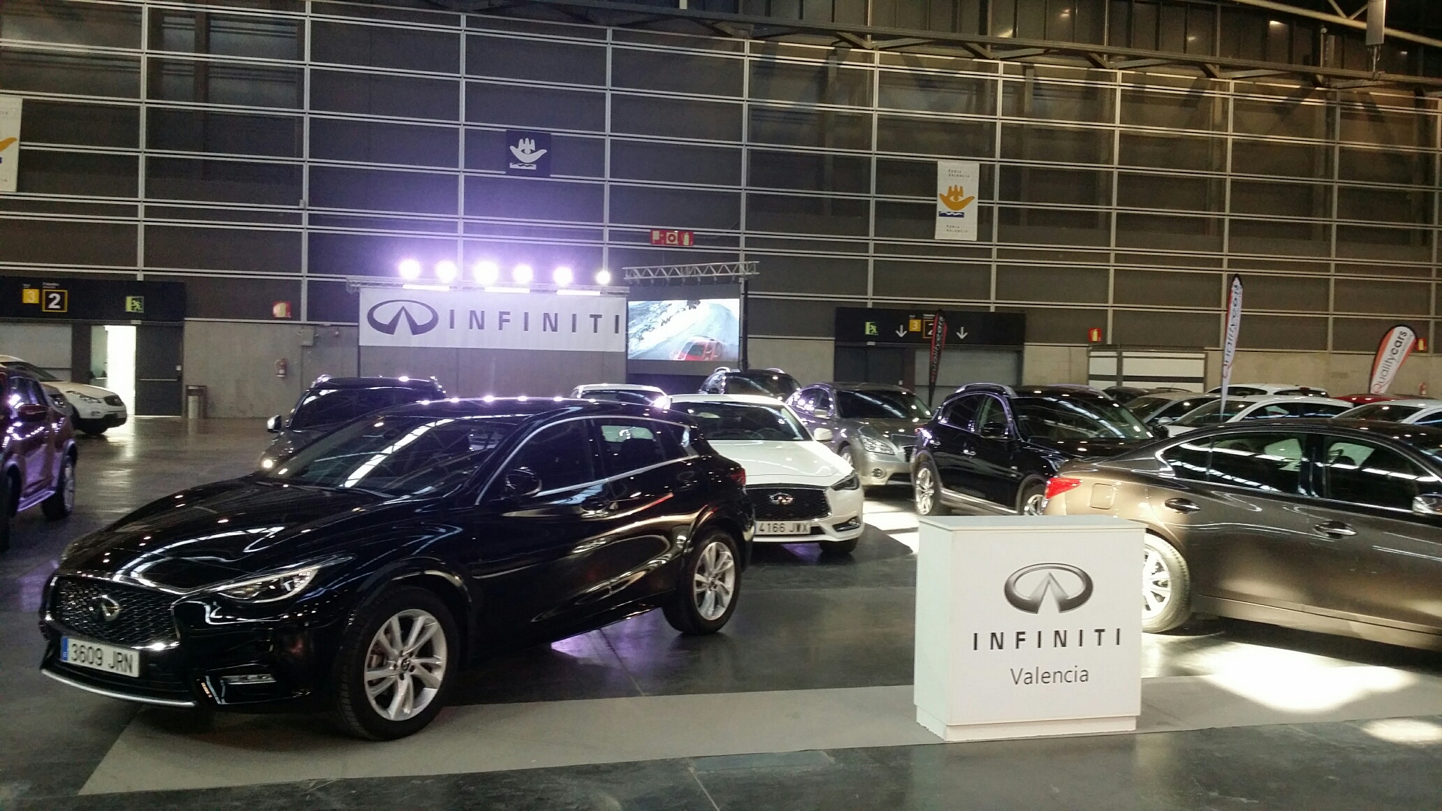 Infiniti Valencia estuvo presente en la Feria V.O. de Valencia 2017