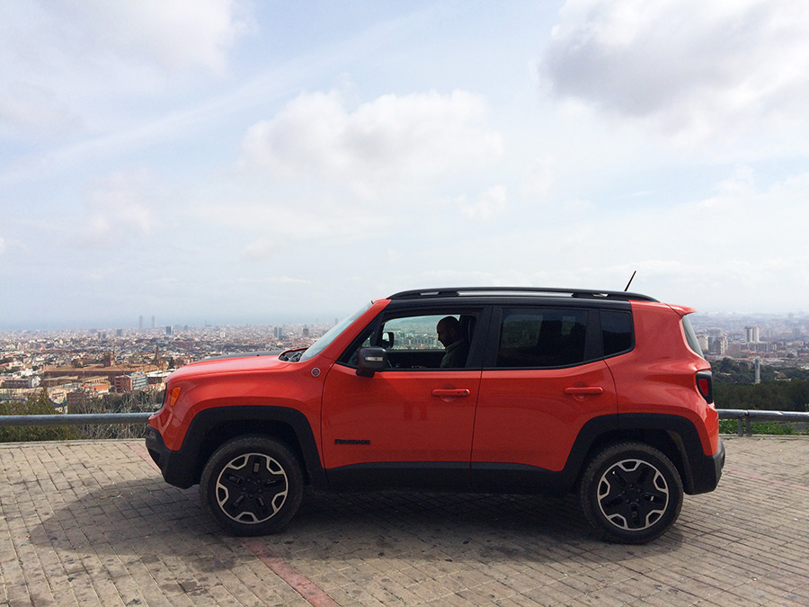 Jeep Renegade Trailhawk TestQUADIS 2015