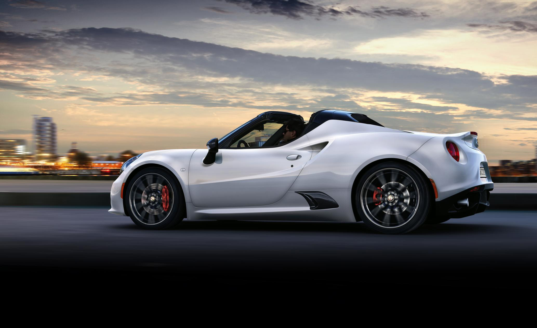 Alfa Romeo 4C Spider 2015 Lateral