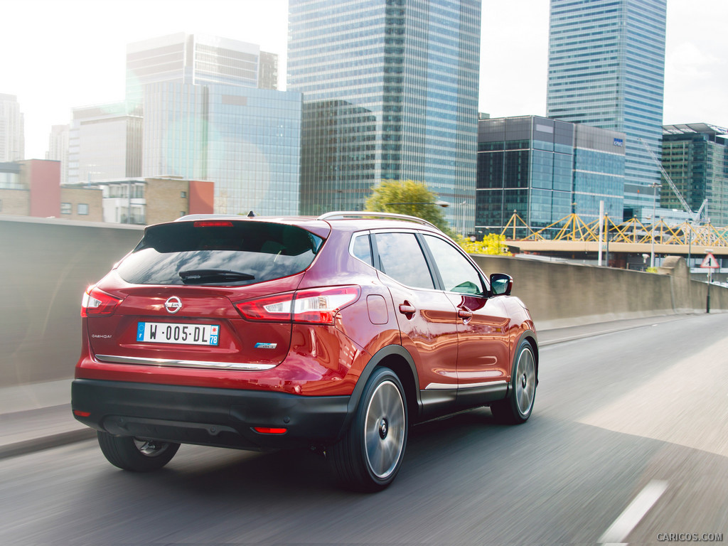 Nissan Qashqai 2014 Trasera