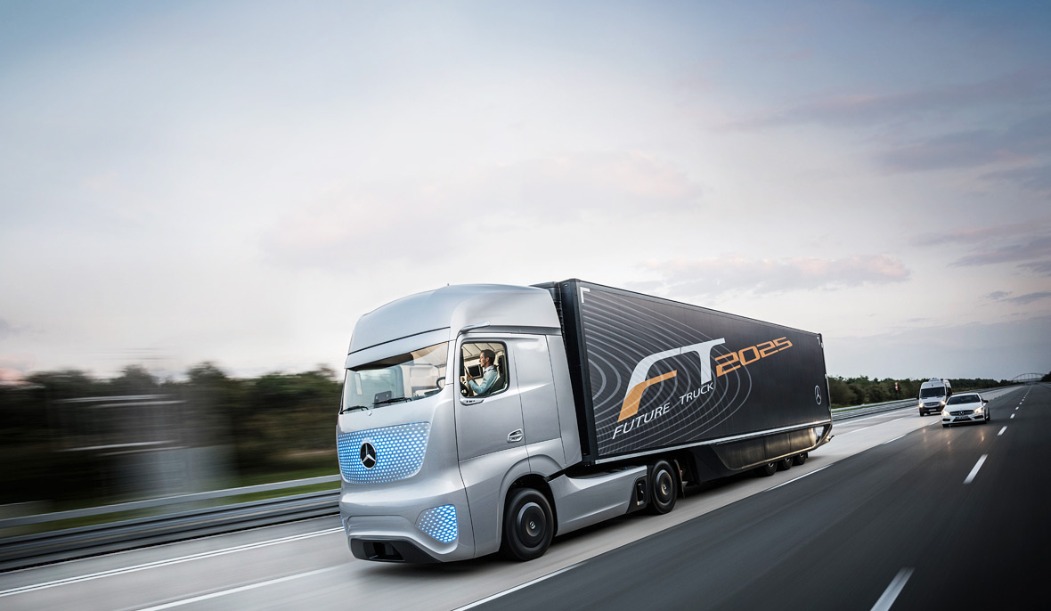 Logisticas Mercedes Benz Future Truck 1