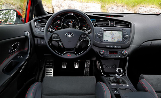 Kia Pro Ceed GT Interior