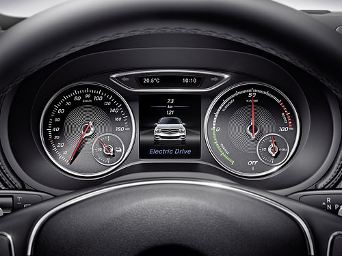 Mercedes Benz Clase B Electric Drive 2015 Tacometro