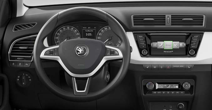 Skoda Fabia 2015 Interior