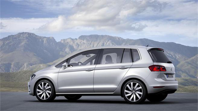 Volkswagen Golf Sportsvan 2014 Lateral