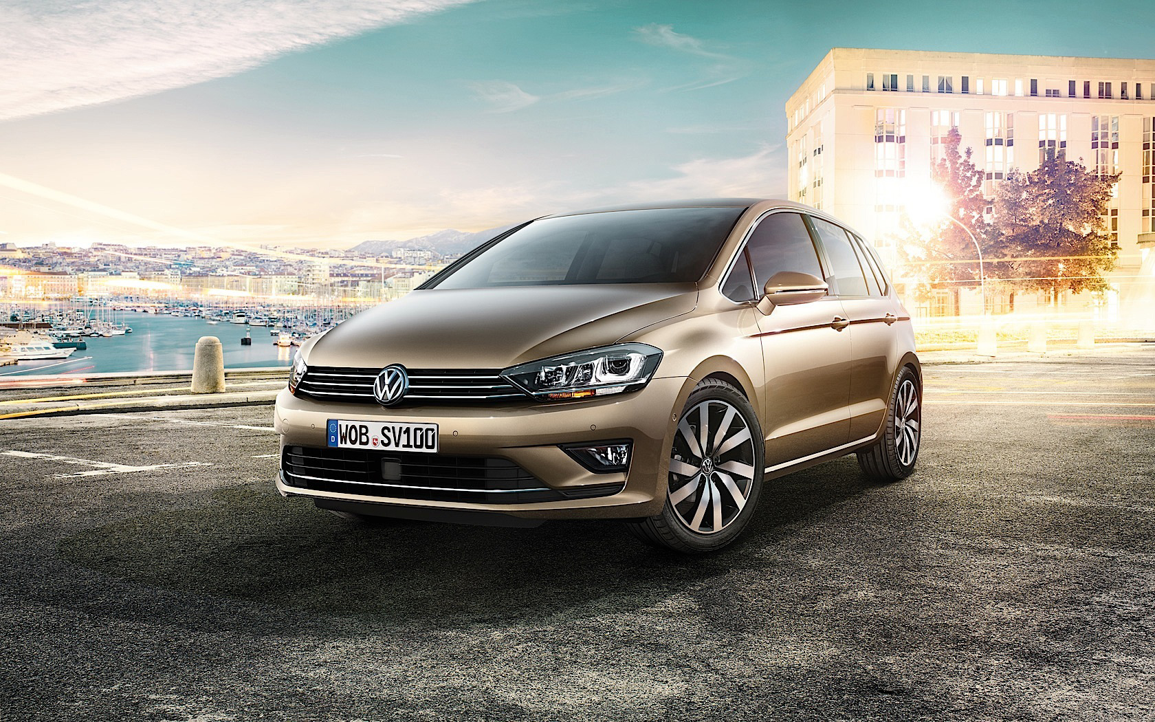 Volkswagen Golf Sportsvan 2014 Frontal